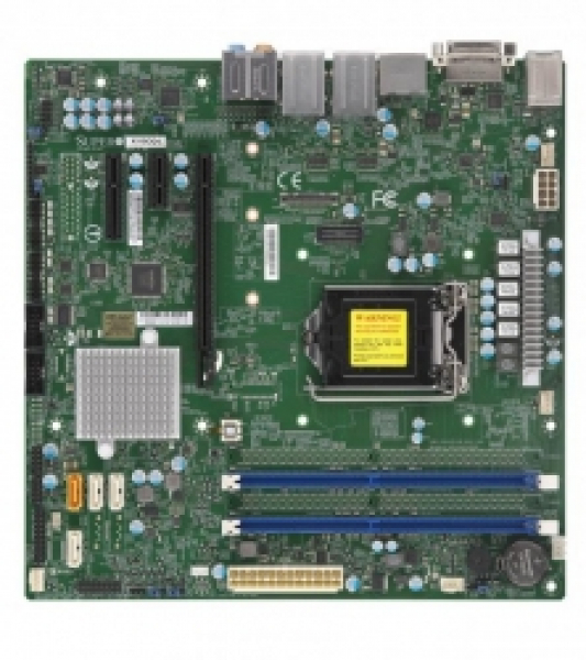 Купить Motherboard Supermicro MBD-X11SCQ-L H310 LGA1151 Intel Core 8th/9th i7 i5 i3 Coffee Lake LGA1151 SATA DDR4 в магазине wardena.ru