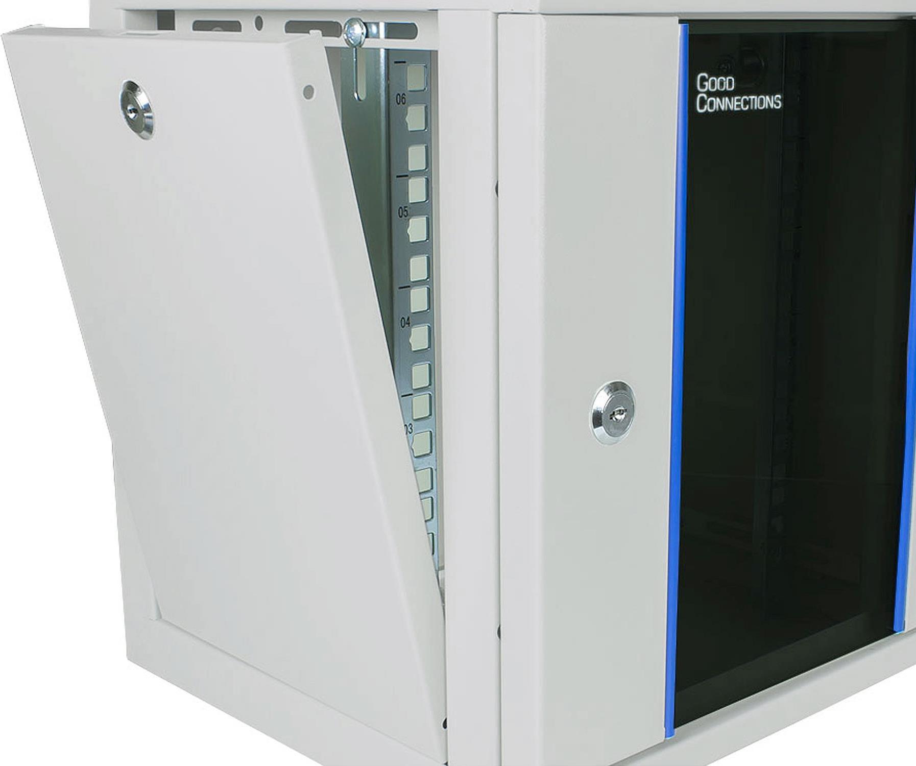 Купить GC R0111 - 25,40cm (10") Wandgehäuse 12HE Tiefe 300mm grau (GC-R0111) в магазине wardena.ru