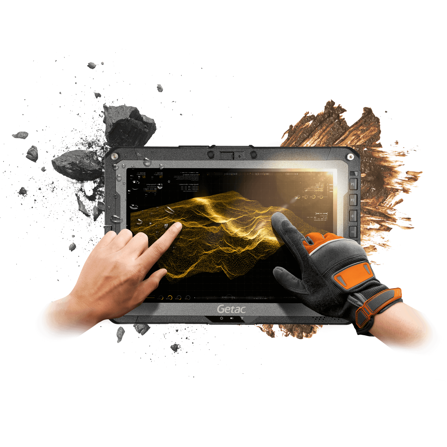 Купить Getac ZX10 - 1. Generation - Tablet - robust - Android 11 - 128 GB eMMC - 25.7 cm (10.1") TFT (1920 x 1200) - USB-Host - microSD-Steckplatz (Z2A7BXWI5ABC) в магазине wardena.ru