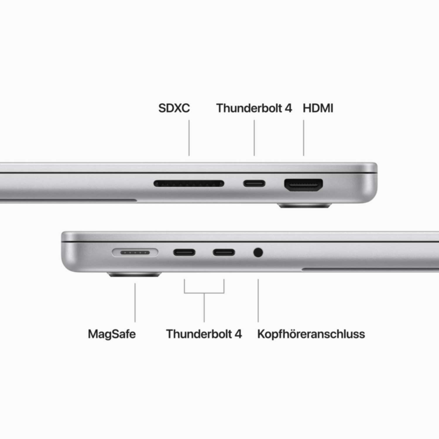 Купить Apple MacBook Pro 35,6cm(14‘‘) M3 Max 14-Core 1TB silber (MRX83D/A) в магазине wardena.ru