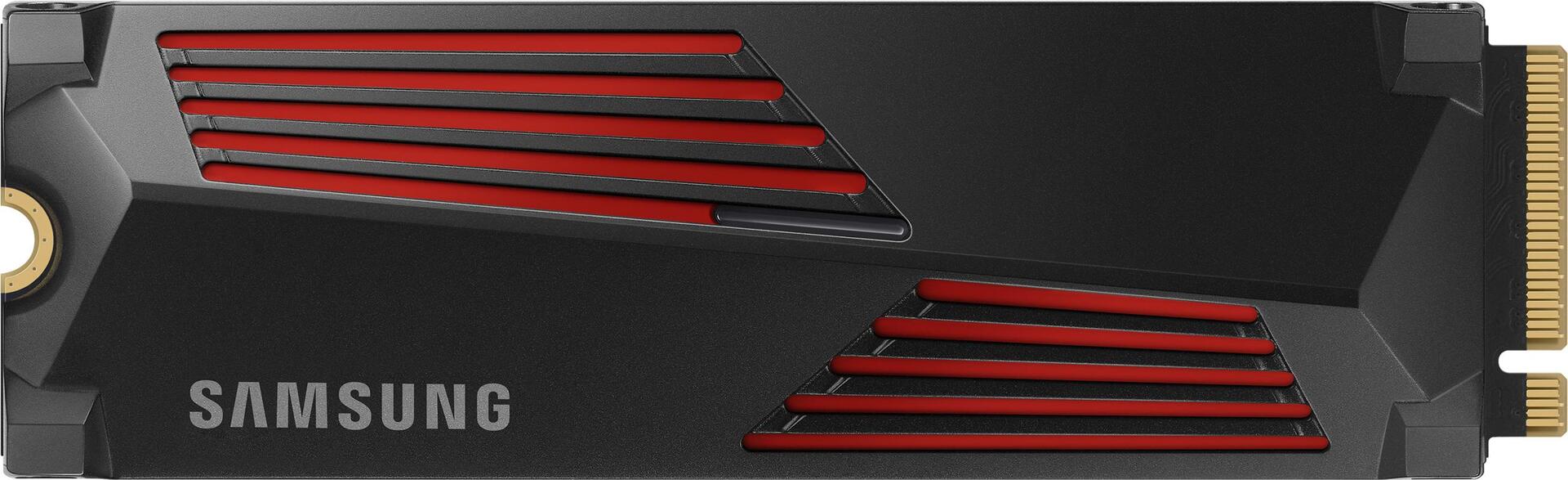 Купить Samsung 990 PRO MZ-V9P4T0GW - SSD - verschlüsselt - 4 TB - intern - M.2 2280 - PCIe 4.0 x4 (NVMe) - 256-Bit-AES - TCG Opal Encryption 2.0 - integrierter Kühlkörper (MZ-V9P4T0GW) в магазине wardena.ru