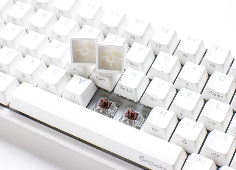Купить Ducky One 2 SF Gaming Tastatur, MX-Speed-Silver, RGB LED - weiß (DKON1967ST-PDEPDWWT1) в магазине wardena.ru