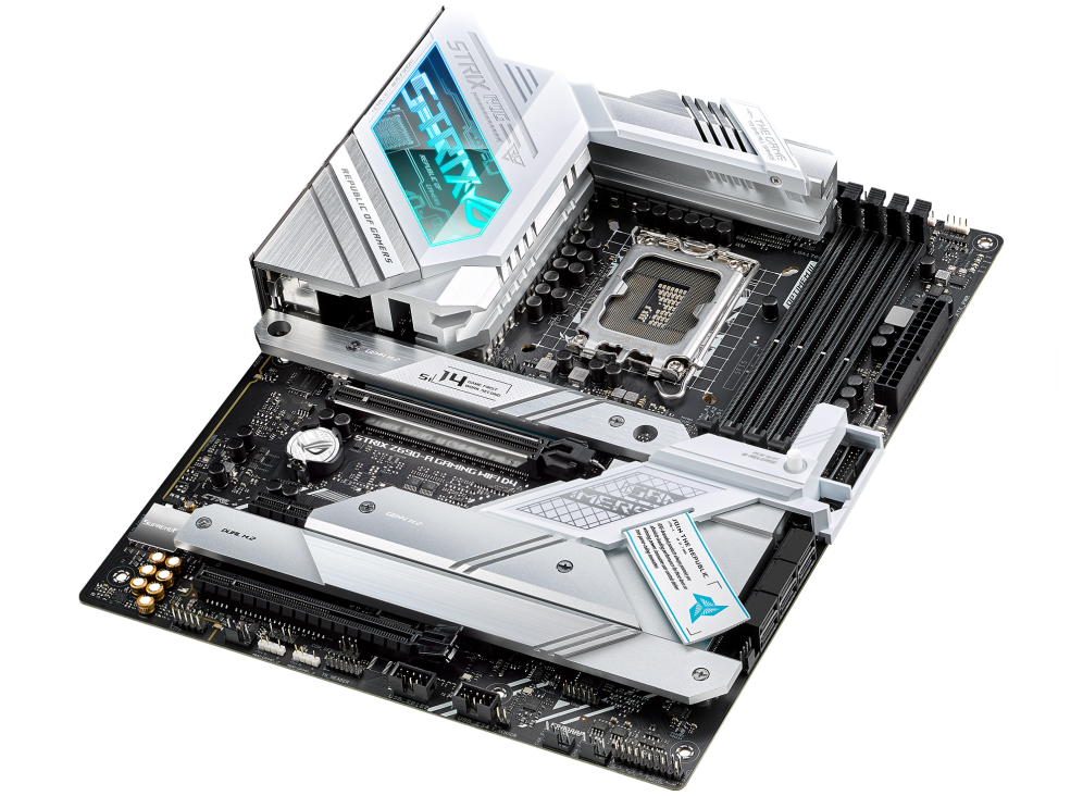 Купить ASUS ROG STRIX Z690-A GAMING WIFI D4 - Motherboard - ATX - LGA1700-Sockel - Z690 Chipsatz - USB-C Gen2, USB 3.2 Gen 1, USB 3.2 Gen 2, USB-C Gen 2x2 - 2.5 Gigabit LAN, Wi-Fi, Bluetooth - Onboard-Grafik (CPU erforderlich) (90MB18K0-M0EAY0) в магазине wardena.ru
