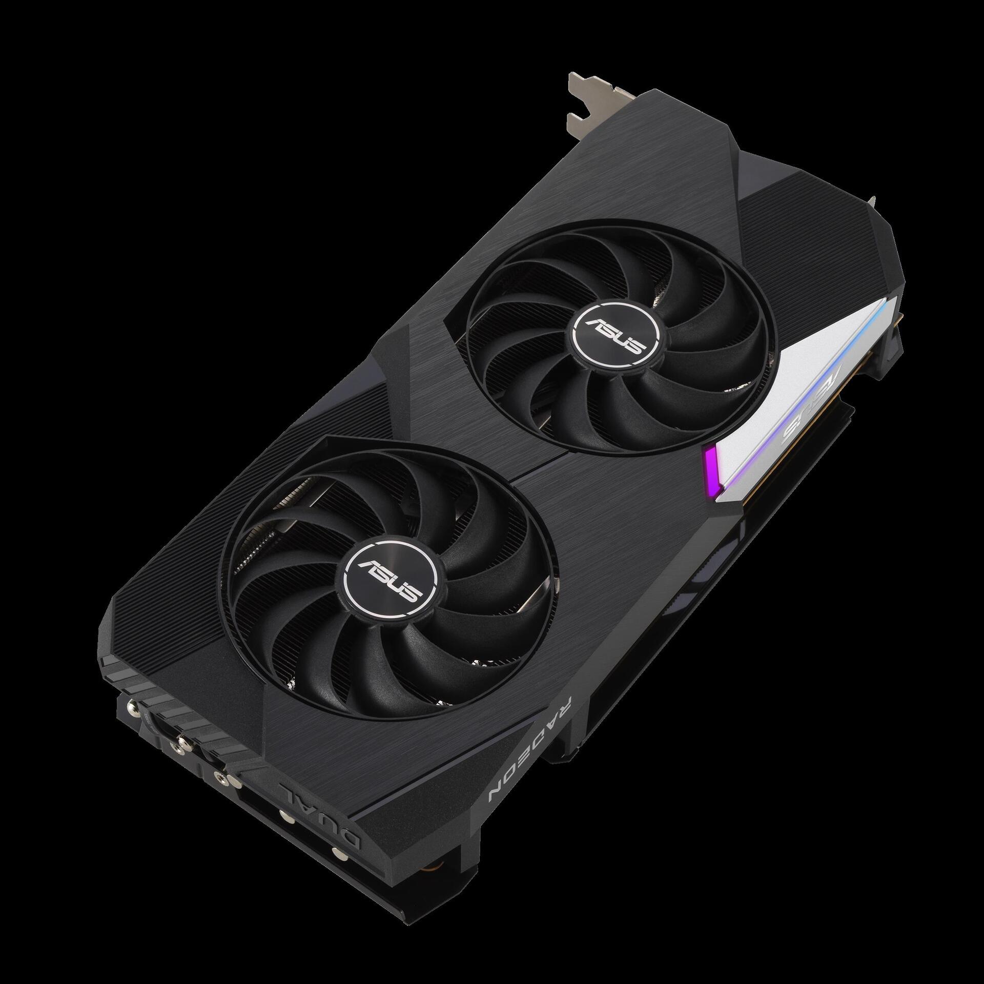 Купить ASUS DUAL-RX6700XT-O12G - OC Edition - Grafikkarten - Radeon RX 6700 XT - 12 GB GDDR6 - PCIe 4.0 - HDMI, 3 x DisplayPort (90YV0G83-M0NA00) в магазине wardena.ru