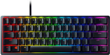 Купить Razer Huntsman Mini Tastatur USB QWERTY Nordisch Schwarz (RZ03-03390700-R3N1) в магазине wardena.ru