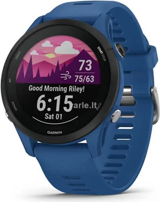 Купить Garmin Forerunner 255 3,3 cm (1.3" ) MIP 46 mm Blau GPS (010-02641-11) в магазине wardena.ru