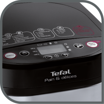 Купить Tefal Pain & Délice PF240E Brotbackmaschine 720 W Schwarz - Edelstahl (PF240E) в магазине wardena.ru