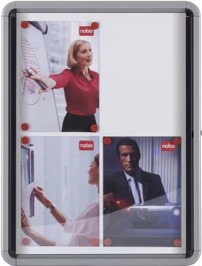 Купить NOBO Schaukasten, Metall-Rückwand, Innenbereich, 6 x DIN A4 Rückwand magnethaftend, Aluminiumrahmen, 4 mm Sicherheits- (1902558) в магазине wardena.ru