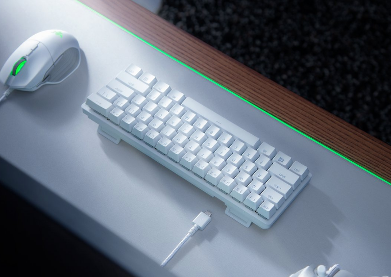 Купить Razer Huntsman Mini - Tastatur - Hintergrundbeleuchtung - USB - USA - Tastenschalter: Razer Linear Optical - Quecksilber (RZ03-03390400-R3M1) в магазине wardena.ru
