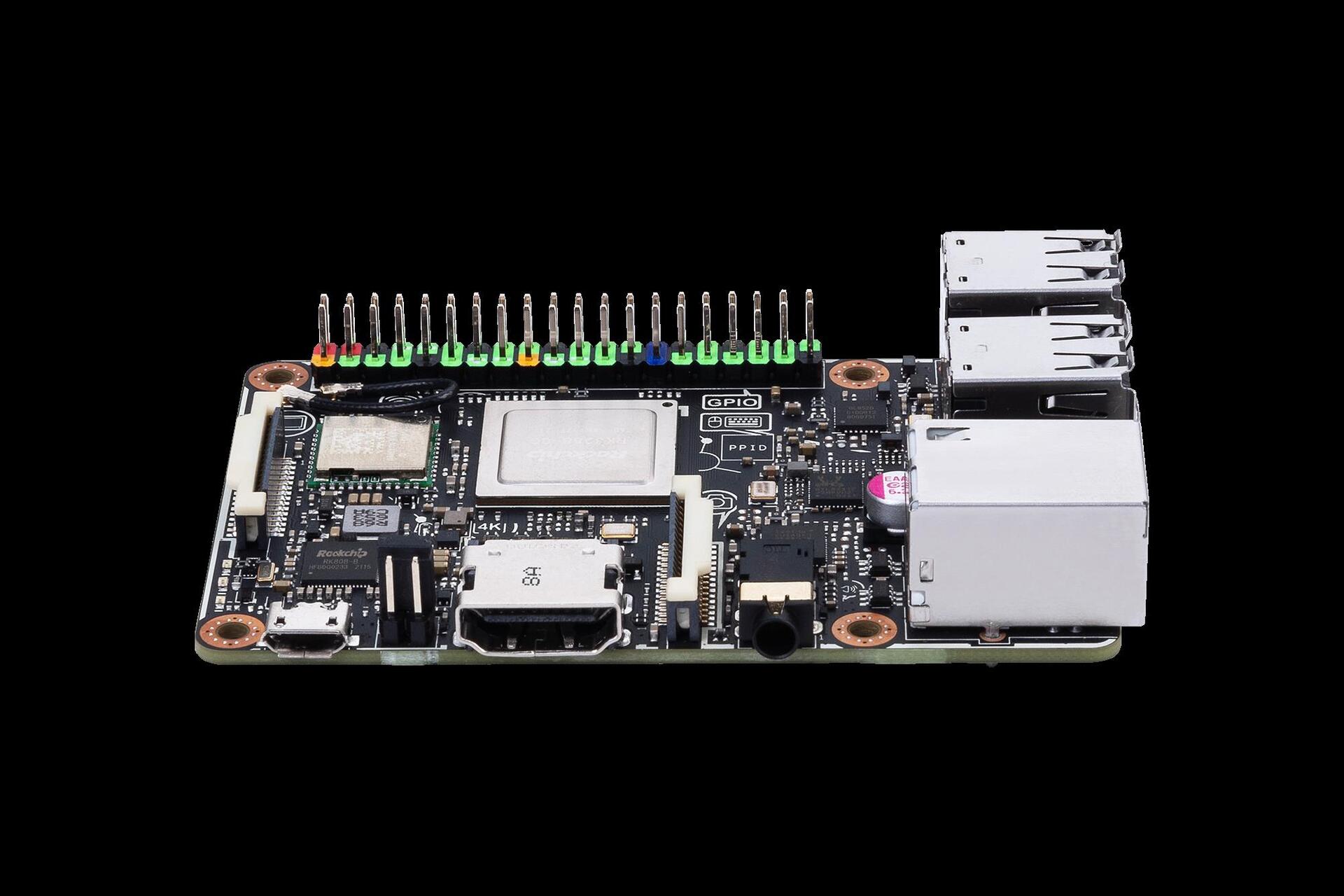 Купить ASUS Tinker Board S R2.0 - Einplatinenrechner - Rockchip RK3288-CG.W - RAM 2 GB - Flash 16 GB - 802.11b/g/n, Bluetooth 4.2 EDR (90ME03H1-M0EAY0) в магазине wardena.ru