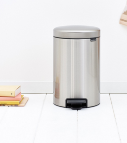 Купить Brabantia 112041 Mülleimer 12 l Rund Edelstahl (11 20 41) в магазине wardena.ru