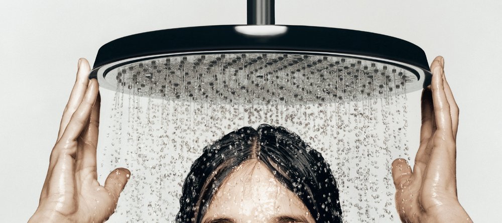 Купить Hansgrohe Верхний душ Raindance Classic AIR 240 мм потолочное подсоединение 100 мм хром 27405000 в магазине wardena.ru
