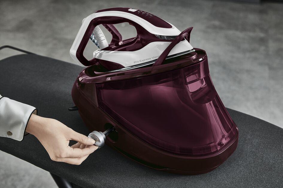 Купить Tefal Pro Express Vision GV9810 - 3000 W - 680 g/min - Durilium AirGlide Autoclean soleplate - 8,3 bar - 1,1 l - 180 g/min (GV9810) в магазине wardena.ru