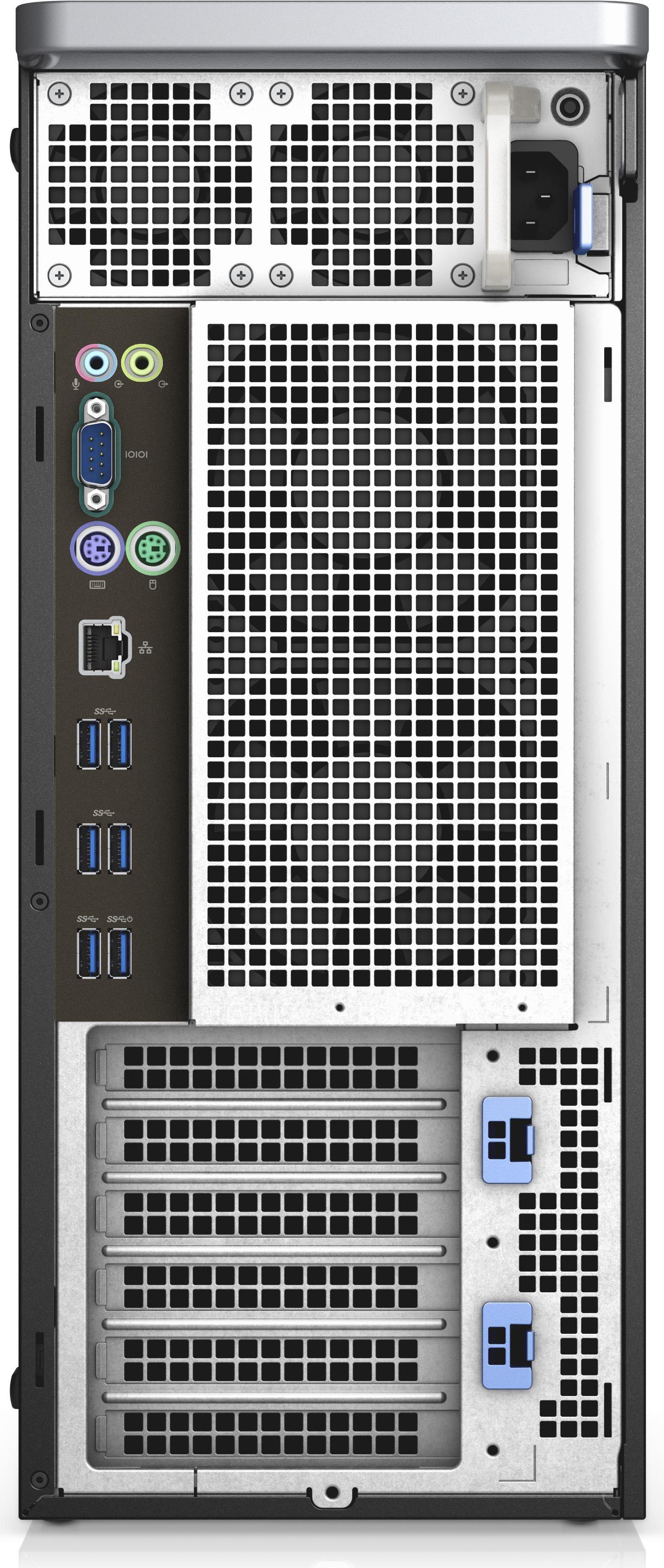 Купить Dell 5820 Tower - MDT - 1 x Xeon W-2223 / 3.6 GHz - vPro - RAM 16 GB - SSD 512 GB - DVD-Writer - keine Grafiken - GigE - Win 10 Pro for Workstations (mit Win 11 Pro for Workstations License) - Monitor: keiner - Schwarz - (9R6W0) в магазине wardena.ru