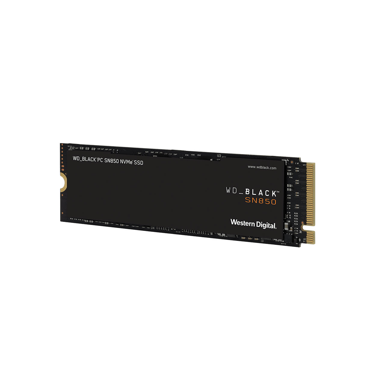 Купить WD Black SN850 NVMe SSD WDS500G1X0E - SSD - 500GB - intern - M.2 2280 - PCI Express 4,0 x4 (NVMe) (WDS500G1X0E) в магазине wardena.ru