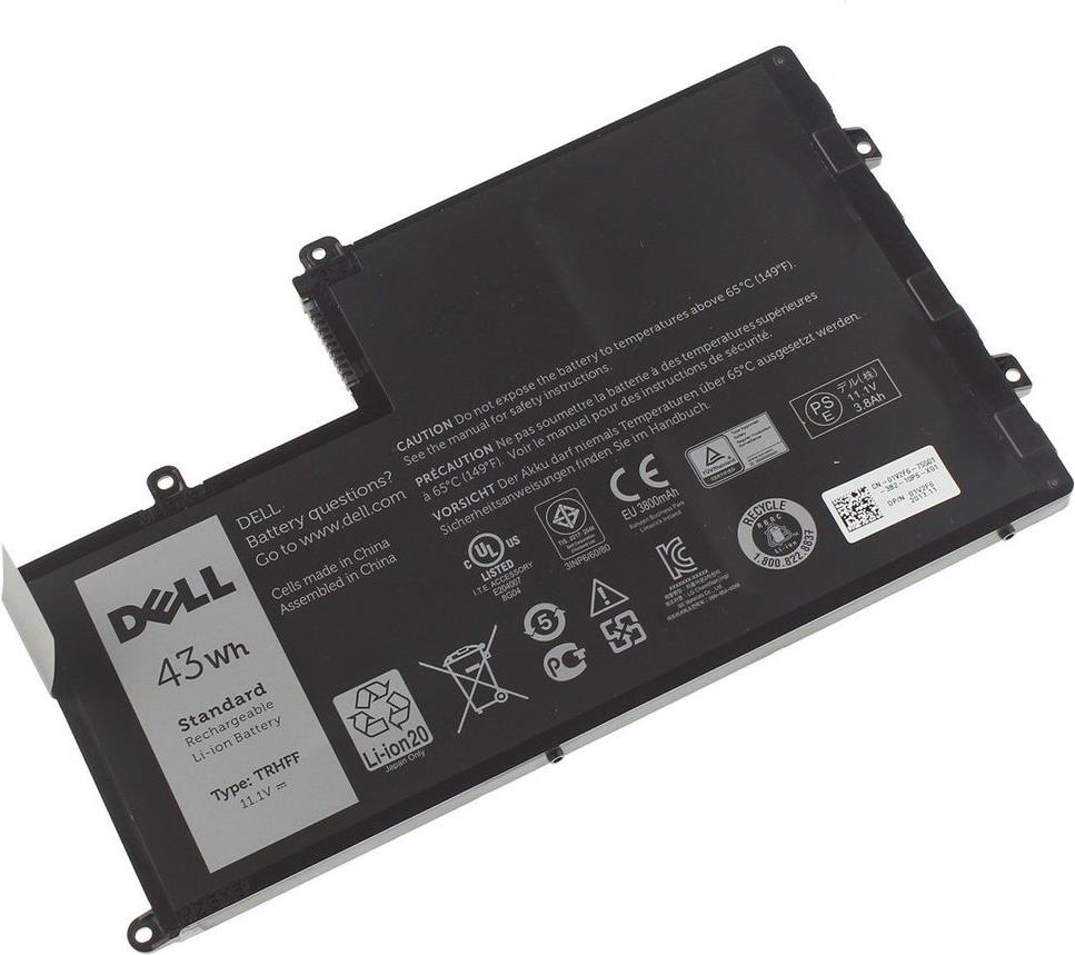 Купить Dell - Laptop-Batterie - Lithium-Ionen - 3 Zellen - 3.84 Ah - 43 Wh - für Inspiron 15 5547, 15 5548, Latitude 3450, 3550 (7P3X9) в магазине wardena.ru