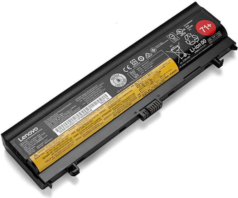 Купить Lenovo ThinkPad Battery 71+ - Laptop-Batterie - Lithium-Ionen - 6 Zellen - 4,4 Ah - 48 Wh - FRU - für ThinkPad L560 20F1, 20F2, L570 20J8, 20J9, 20JQ, 20JR (00NY488) в магазине wardena.ru