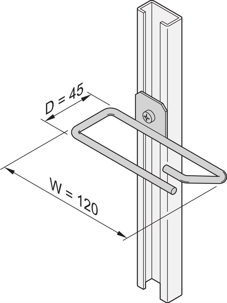 Купить SCHROFF CABLE EYES F.C-RAIL 45X120MM 4X (20118339) в магазине wardena.ru