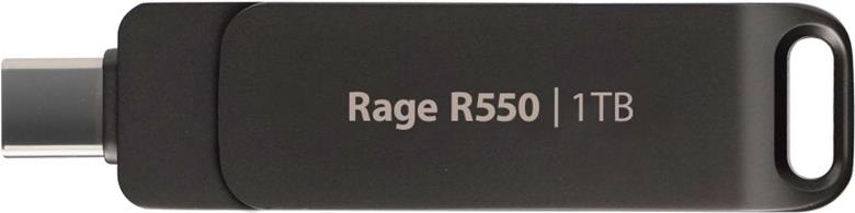 Купить Flashdrive PATRIOT Rage R550 1TB 100 MB/S USB A+C Drehbares Design (PE1TR550DSAD) Schwarz (PE1TR550DSAD) в магазине wardena.ru