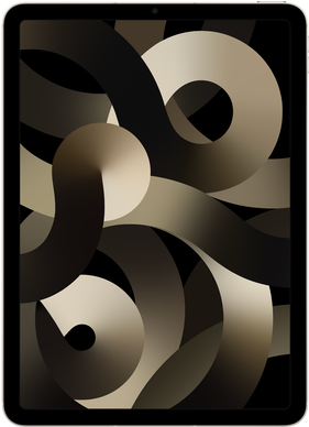 Купить Apple 10.9"  iPad Air Wi-Fi + Cellular - 5. Generation - Tablet - 256GB - 27,7 cm (10.9") IPS (2360 x 1640) - 3G, 4G, 5G - Starlight (MM743FD/A) в магазине wardena.ru