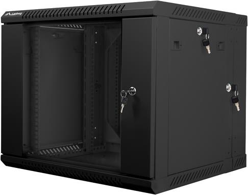Купить Lanberg WF02-6609-10B Rack 9U Wandmontiertes Regal Schwarz (WF02-6609-10B) в магазине wardena.ru