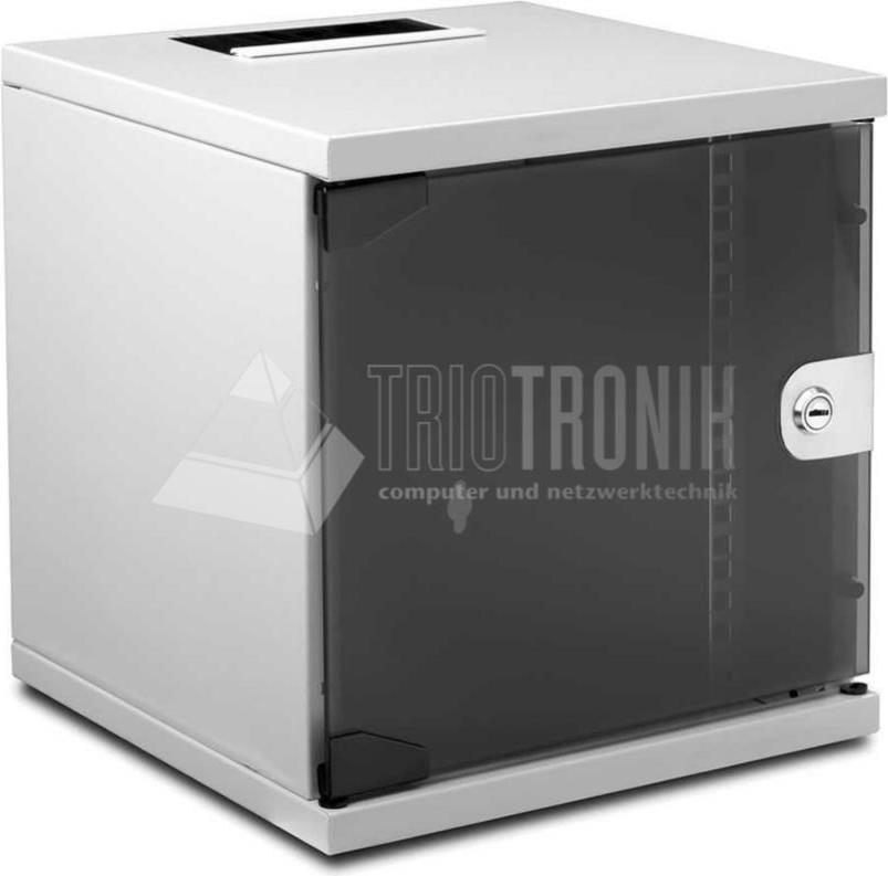 Купить Wirewin 10\" Wandschrank, einteilig, grau RAL7035 Schränke (WCAB 10 312X300X9U) в магазине wardena.ru