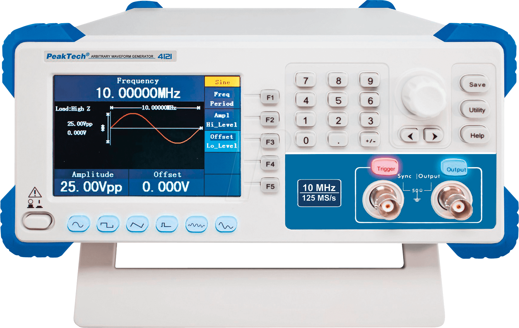 Купить PEAKTECH 4121 - Funktionsgenerator, arbiträr, 1 µHz ... 10 MHz (P 4121) в магазине wardena.ru