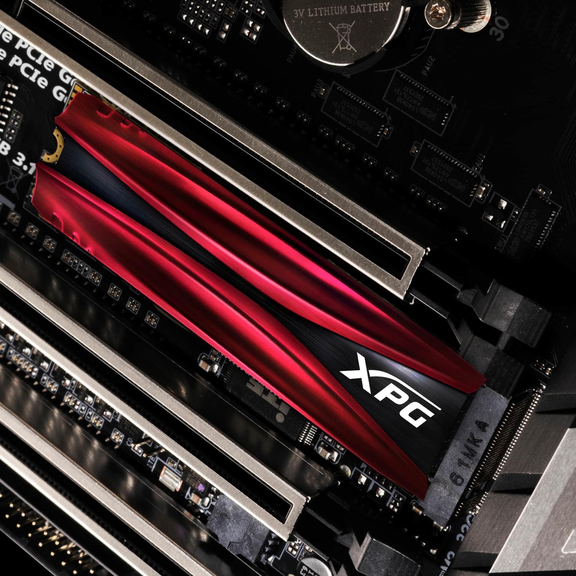 Купить ADATA XPG GAMMIX S11 PRO - SSD - 2 TB - intern - M.2 2280 - PCI Express 3.0 x4 (NVMe) (AGAMMIXS11P-2TT-C) в магазине wardena.ru
