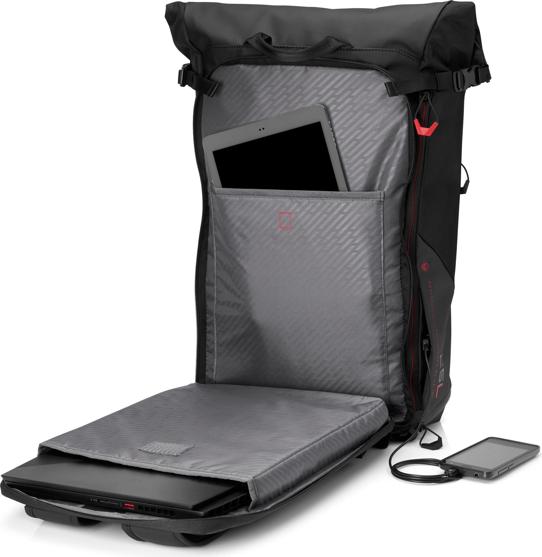 Купить HP Inc OMEN by HP Transceptor - Notebook-Tragetasche/Reisetasche - 39.6 cm (15.6") - Schwarz - für Pavilion Laptop 13, 14, 15 (7MT83AA#ABB) в магазине wardena.ru
