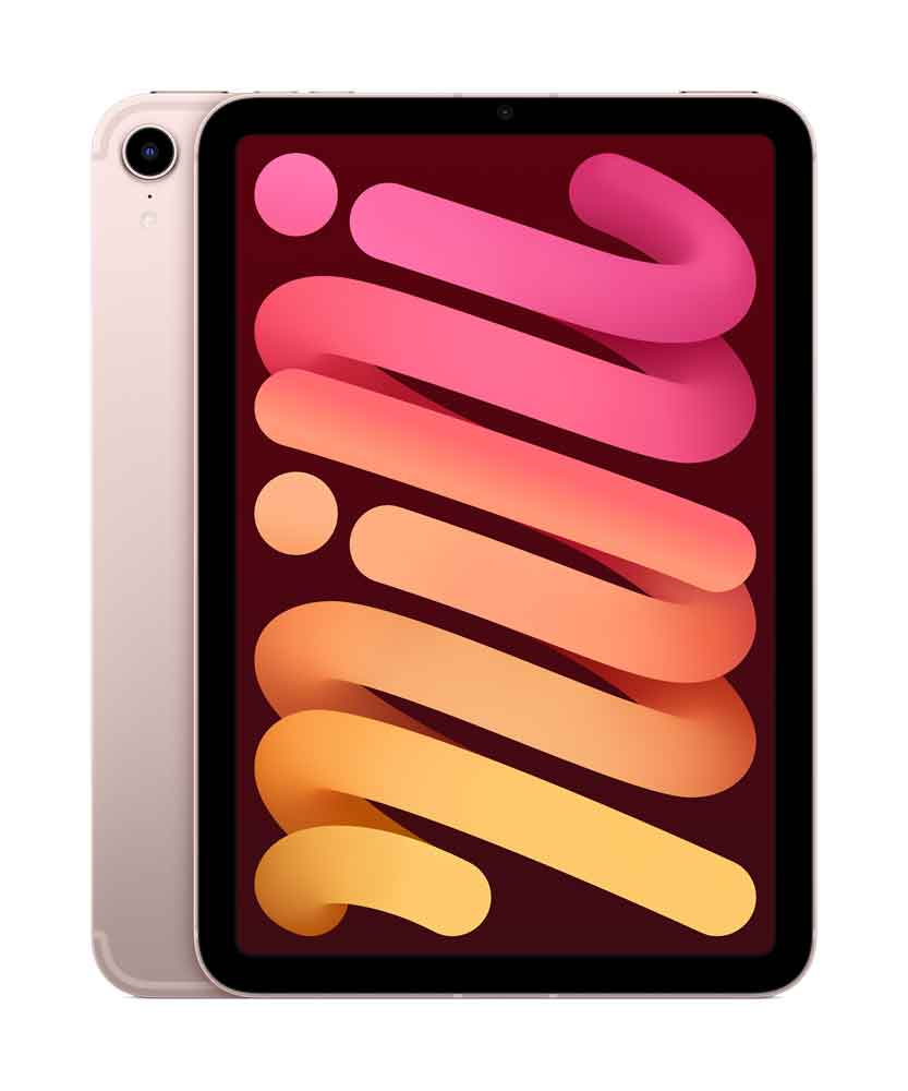 Купить Apple iPad mini Wi-Fi + Cellular - 6. Generation - Tablet - 64GB - 21,1 cm (8.3") IPS (2266 x 1488) - 3G, 4G, 5G - pink (MLX43FD/A) в магазине wardena.ru
