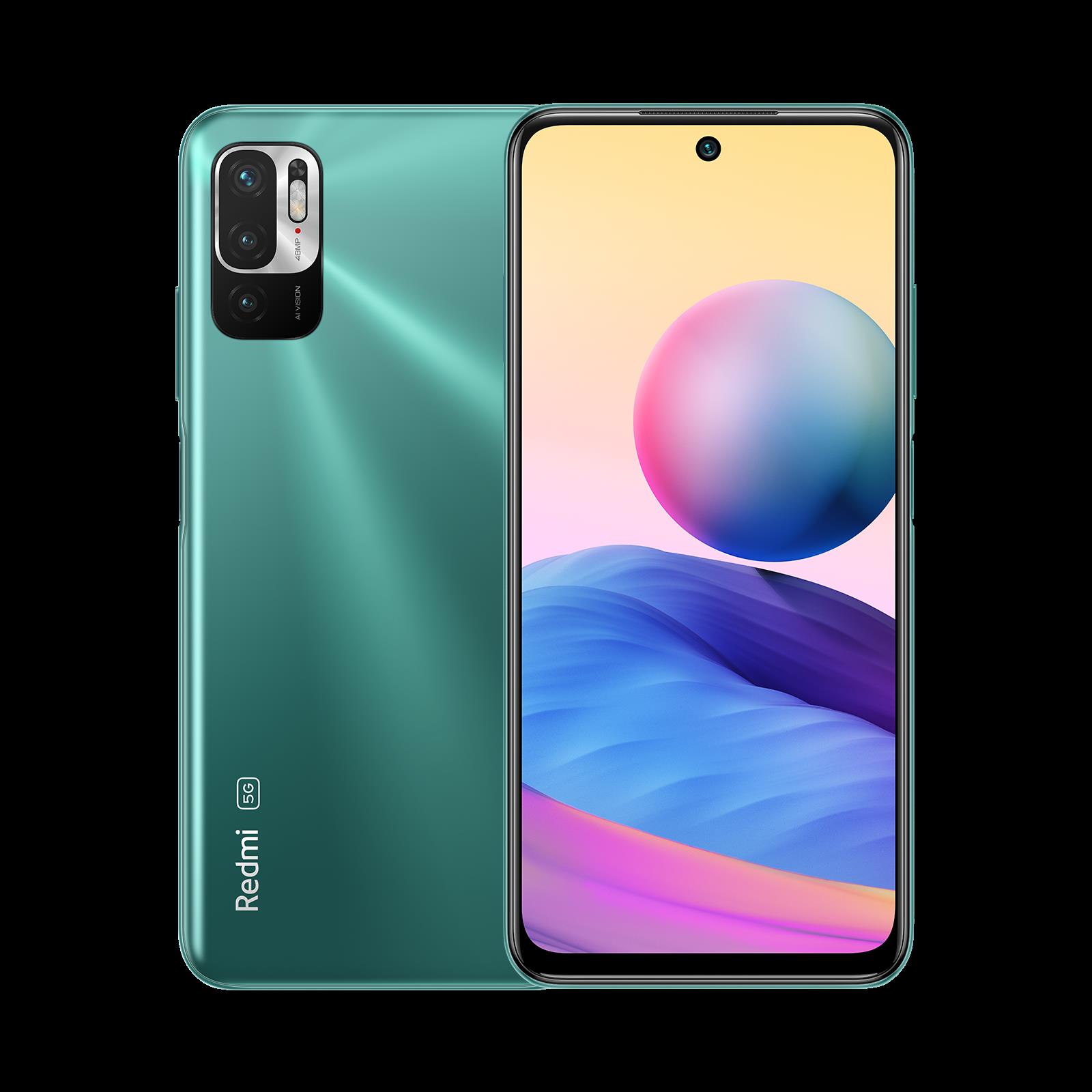Купить Xiaomi Redmi Note 10 5G 16,5 cm (6.5" ) Dual-SIM MIUI 12 USB Typ-C 4 GB 64 GB 5000 mAh Grün (40-48-1468) в магазине wardena.ru