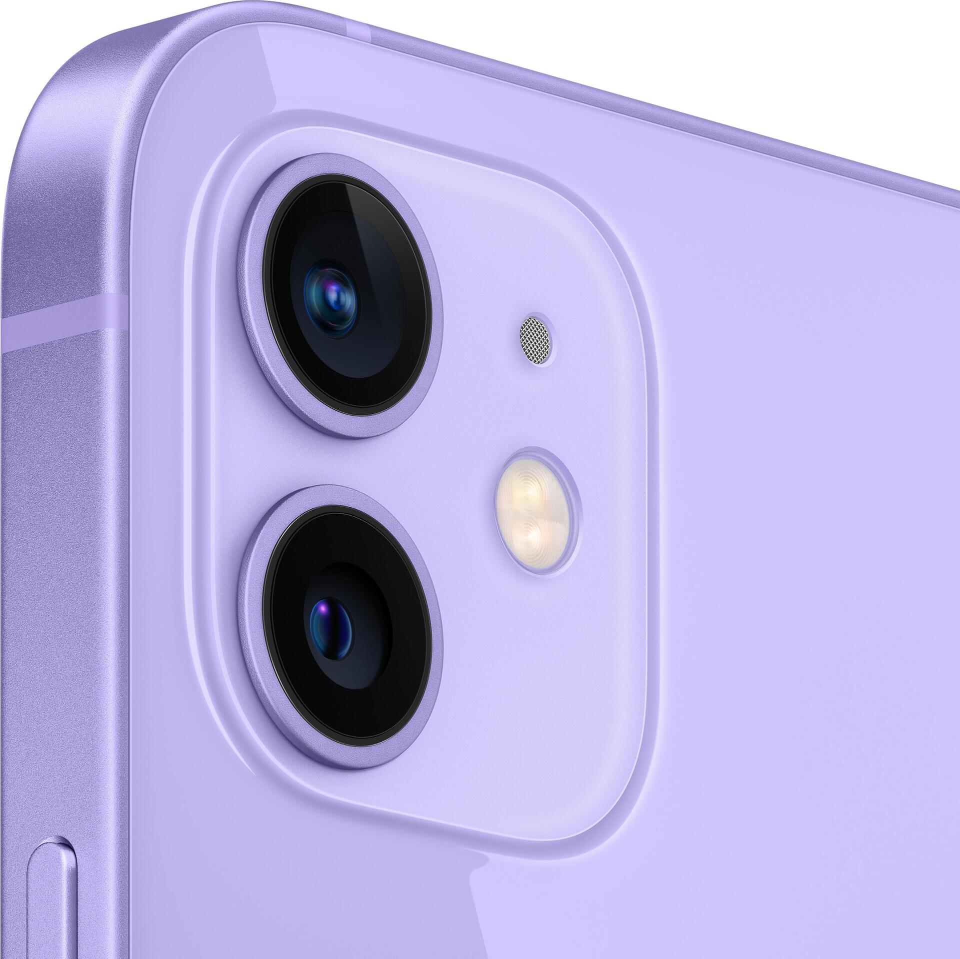 Купить Apple iPhone 12 - Smartphone - Dual-SIM - 5G NR - 128 GB - 6.1" - 2532 x 1170 Pixel (460 ppi (Pixel pro" )) - Super Retina XDR Display (12 MP Vorderkamera) - 2 x Rückkamera - lila (MJNP3ZD/A) в магазине wardena.ru