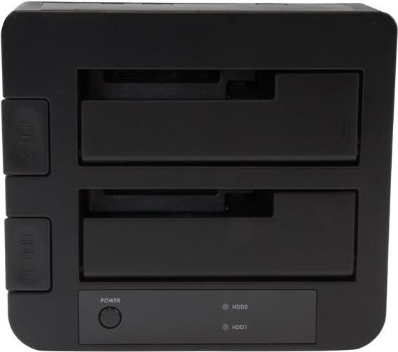 Купить StarTech.com USB 3,1 Gen 2 (10Gbps) Dual-Bay Dock for 2.5"/3.5" SATA Drives - Speicher-Controller mit Datenanzeige, Netzanzeige - 6,4 cm, 8,9 cm (2.5", 3.5") - USB 3,1 (Gen 2) - Schwarz (SDOCK2U313) в магазине wardena.ru
