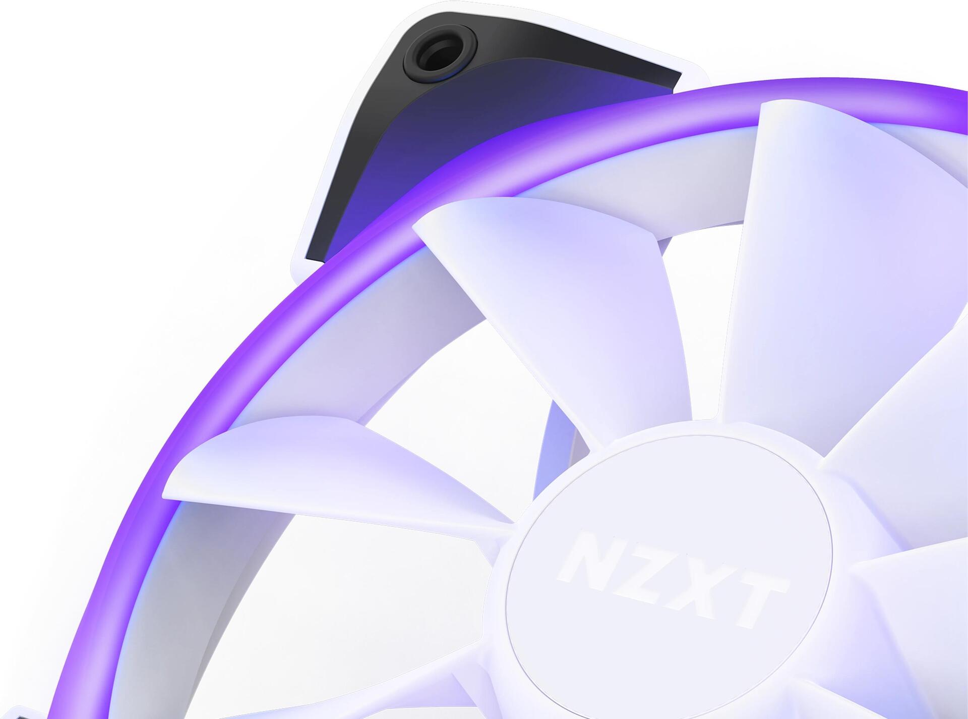Купить NZXT Aer RGB 2 Starter Kit - Gehäuselüfter - 120 mm - Mattes Weiß (Packung mit 3) (HF-2812C-TW) в магазине wardena.ru