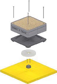 Купить Origin Acoustics Beton Deckeneinbaubox, brandhemmend für D82, D82DT, Ausschnitt Ø 222mm, Maße: 330x330x180mm. Nicht geeignet für Fertigbetondecken! (CB-D82X) в магазине wardena.ru