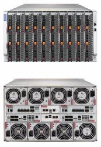 Купить MicroBlade Chassis Supermicro SBE-610J2-430 • 15 server blades • 8xPWS • 0xFAN в магазине wardena.ru