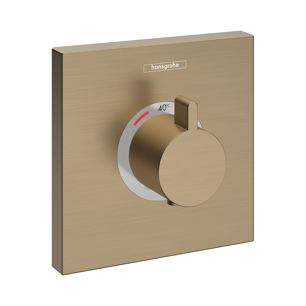 Купить Hansgrohe ShowerSelect Термостат для душа скрытый монтаж бронза 15760140 в магазине wardena.ru