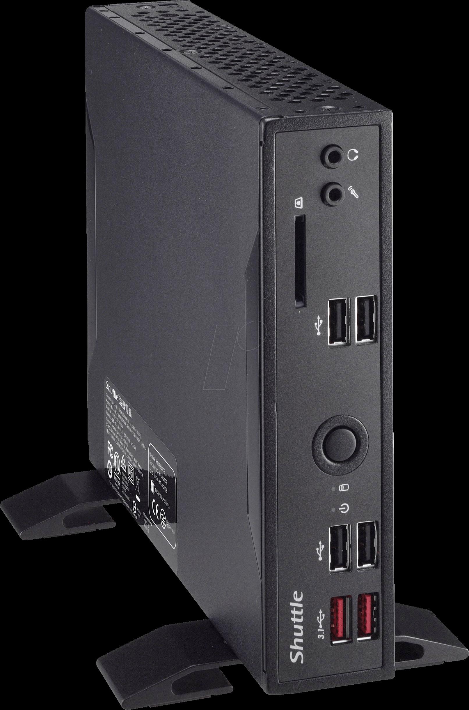 Купить Shuttle XP? slim DS10U5 i5-8265U 1,6 GHz 1,3L Größe PC Schwarz Intel SoC BGA 1528 (PEB-DS10U501) в магазине wardena.ru