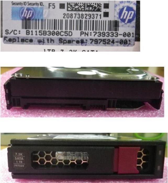 Купить HP Midline - Festplatte - 1 TB - intern - 3.5" LFF Low Profile (8.9 cm LFF Low Profile) - SATA 6Gb/s - 7200 U/min - für Apollo 4510 Gen9 (3.5" LFF) (797524-001) в магазине wardena.ru