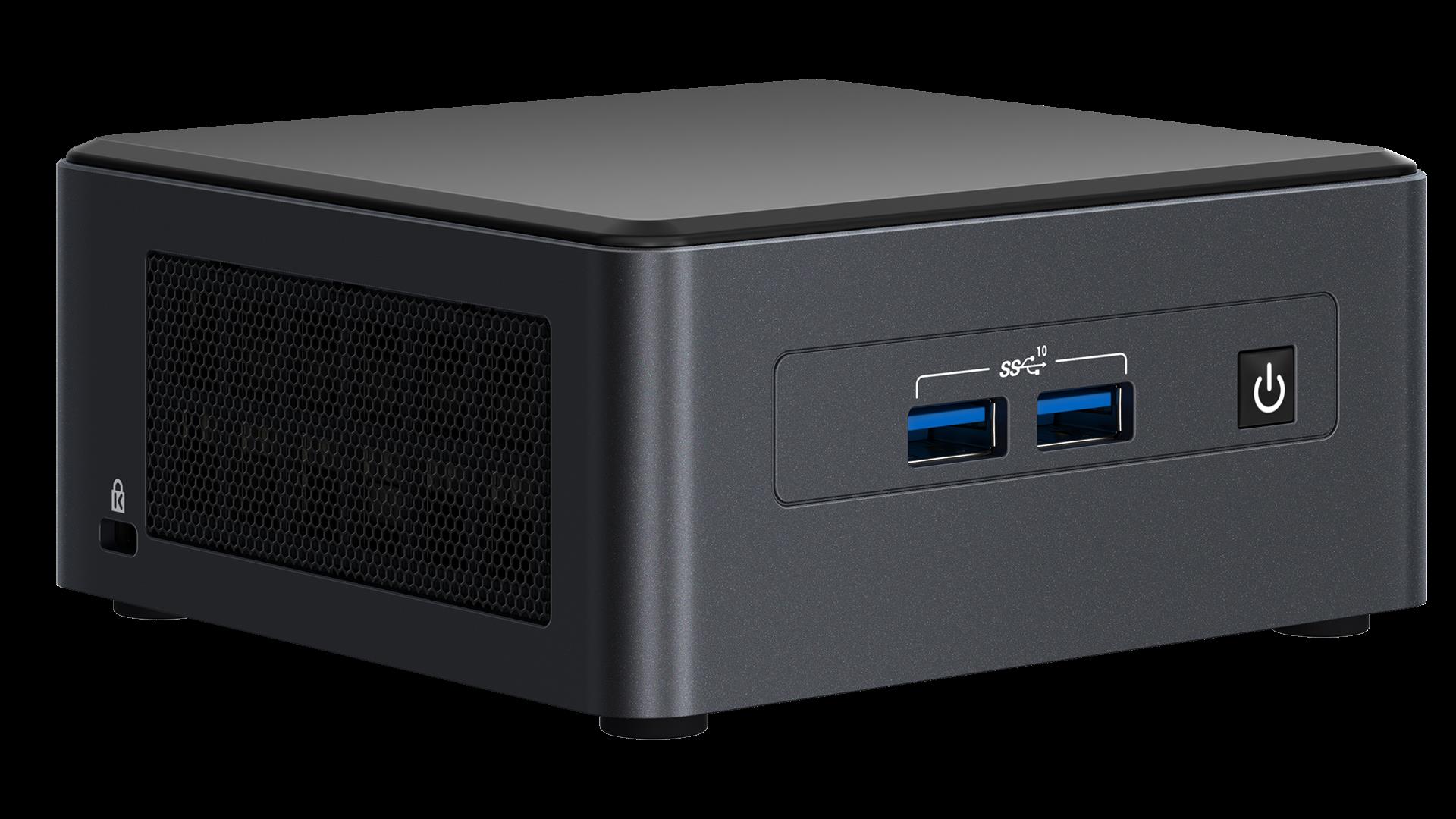 Купить Intel Next Unit of Computing Kit 11 Pro Kit - NUC11TNHv7 - Barebone - Mini-PC - 1 x Core i7 1185G7 / 3 GHz - RAM 0 GB - Iris Xe Graphics - GigE, 2.5 GigE - WLAN: 802.11a/b/g/n/ac/ax, Bluetooth 5.1 (BNUC11TNHV70000) в магазине wardena.ru
