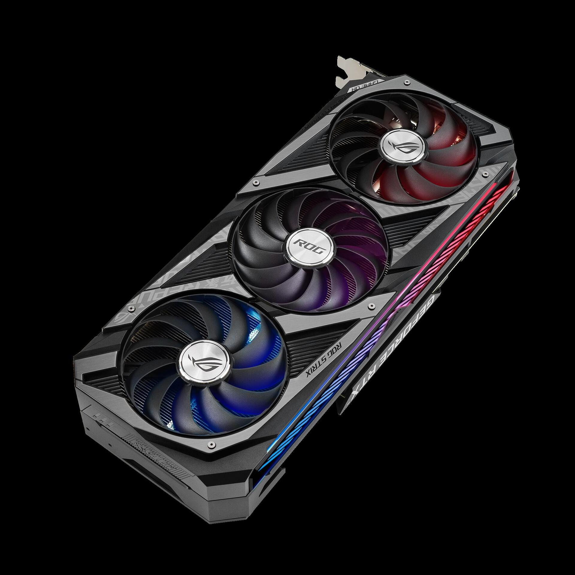Купить ASUS ROG-STRIX-RTX3060TI-O8G-V2-GAMING - OC Edition - Grafikkarten - GF RTX 3060 Ti - 8 GB GDDR6 - PCIe 4.0 x16 - 2 x HDMI, 3 x DisplayPort (90YV0G03-M0NA00) в магазине wardena.ru