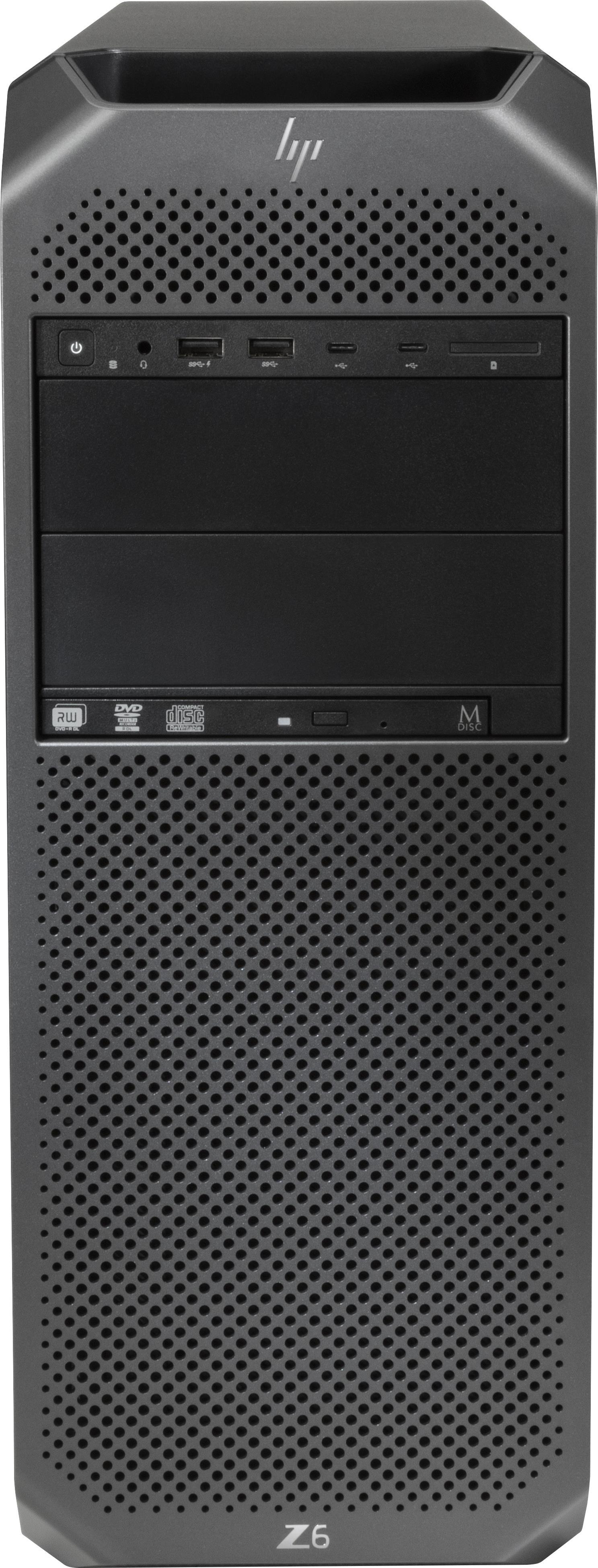 Купить HP Workstation Z6 G4 - Tower - 4U - 1 x Xeon Silver 4108 / 1.8 GHz - vPro - RAM 32 GB - SSD 512 GB - HP Z Turbo Drive - DVD-Writer - keine Grafiken - GigE - Win 11 Pro for Workstations Tier 7 64-bit - Monitor: keiner - T (4F7P3EA#ABD) в магазине wardena.ru