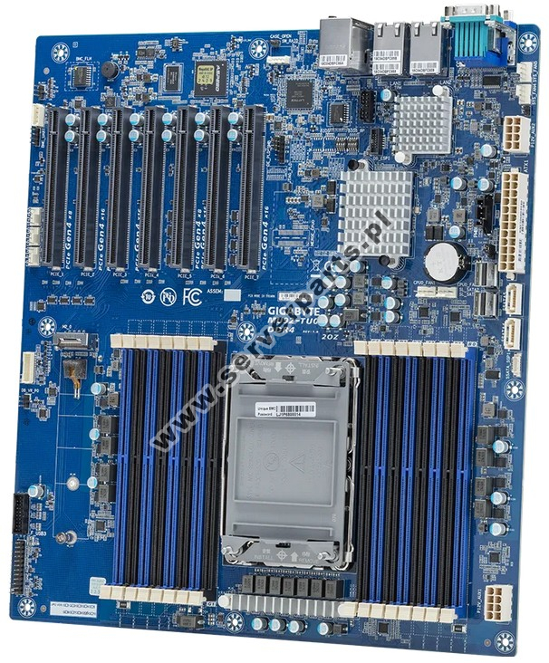 Купить Motherboard Gigabyte MU92-TU1 C621A Socket P+ LGA4189 Intel Xeon Scalable LGA4189 SATA/SAS M.2 DDR4 IPMI в магазине wardena.ru