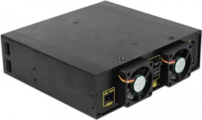Купить Delock 5.25? Wechselrahmen für 4 x 2.5? SATA / SAS HDD / SSD 12 Gb/s (47233) в магазине wardena.ru