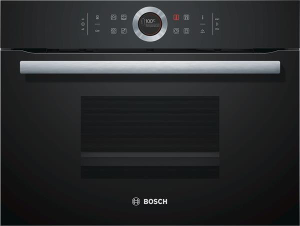 Купить Bosch Serie 8 CDG634AB0 Elektrischer Ofen 38l 1750W Schwarz Backofen (CDG634AB0) в магазине wardena.ru