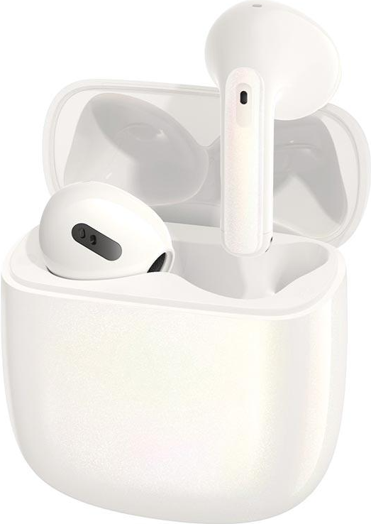 Купить Baseus Storm 3 Kopfhörer True Wireless Stereo (TWS) im Ohr Anrufe/Musik USB Typ-C Bluetooth Weiß (NGTW140102) в магазине wardena.ru