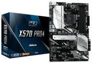 Купить ASRock X570 Pro4 - Motherboard - ATX - Socket AM4 - AMD X570 - USB-C Gen2, USB 3,2 Gen 1, USB 3,2 Gen 2 - Gigabit LAN - Onboard-Grafik (CPU erforderlich) - HD Audio (8-Kanal) (90-MXBAT0-A0UAYZ) в магазине wardena.ru