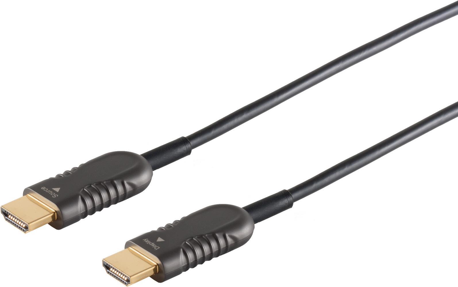 Купить S/CONN maximum connectivity HDMI Anschlußkabel-Optisches HDMI Kabel, 4K, 40m (30-01495) в магазине wardena.ru