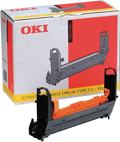 Купить OKI - Gelb - original - Trommeleinheit - für C7200, 7200dn, 7200n, 7400, 7400DXn, 7400n (41304109) в магазине wardena.ru