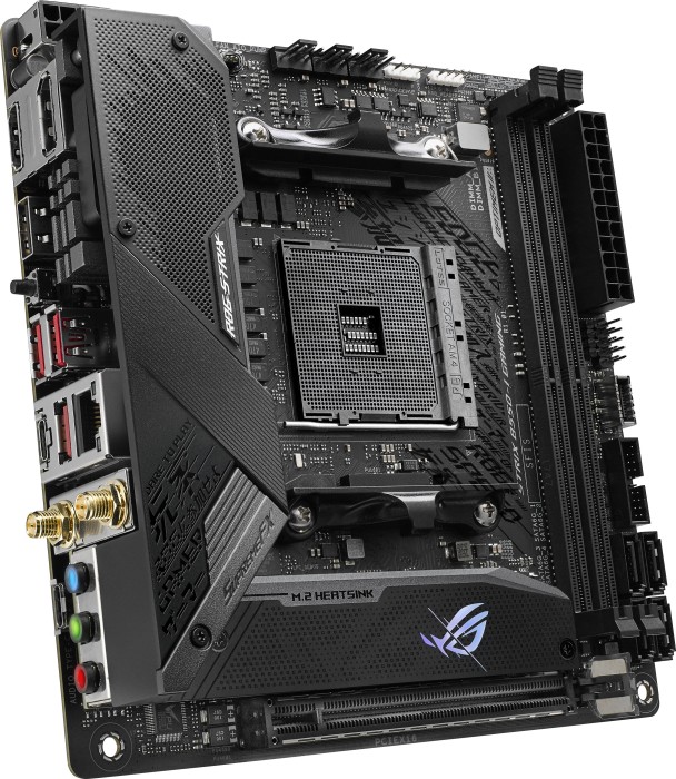Купить ASUS ROG STRIX B550-I GAMING - Motherboard - Mini-ITX - Socket AM4 - AMD B550 Chipsatz - USB-C, USB-C Gen2, USB-C Gen1, USB 3.2 Gen 1, USB 3.2 Gen 2 - 2.5 Gigabit LAN, Wi-Fi 6, Bluetooth - Onboard-Grafik (CPU erforderlic (90MB14L0-M0EAY0) в магазине wardena.ru